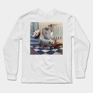 Baby rhinoceros Long Sleeve T-Shirt